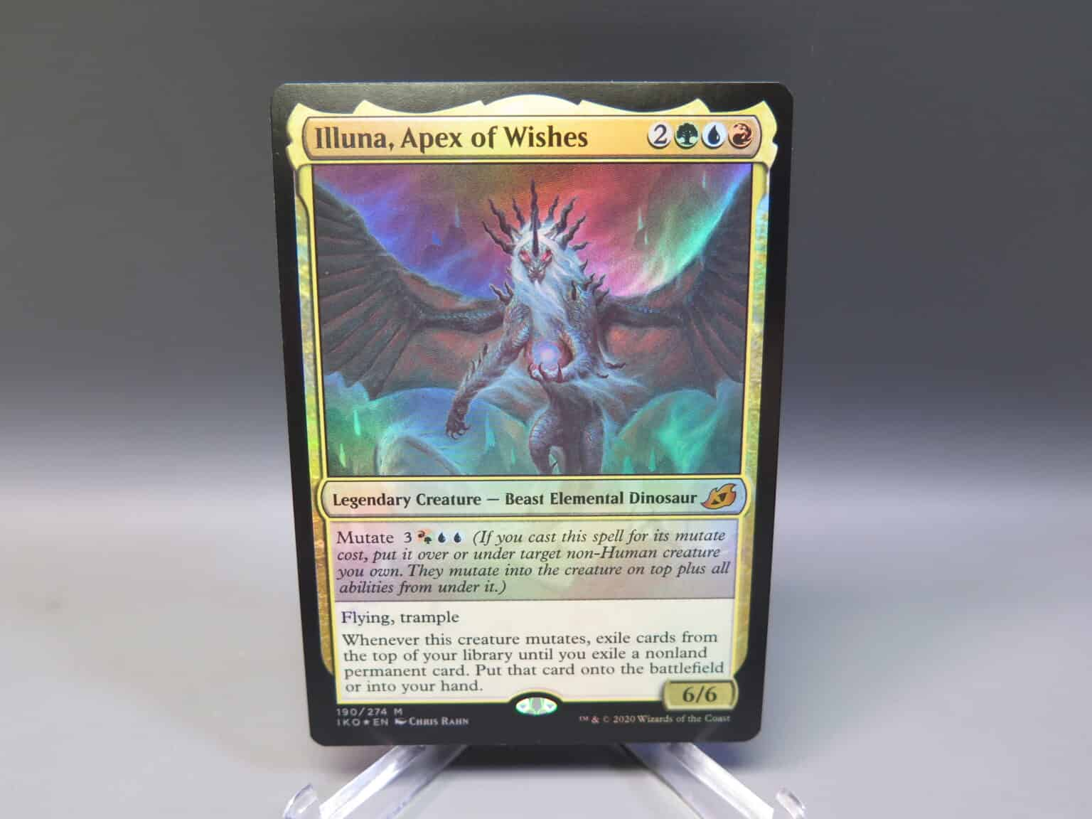 Mtg Foil Illuna Apex Of Wishes Magic The Gathering Ikoria Ezauctioning