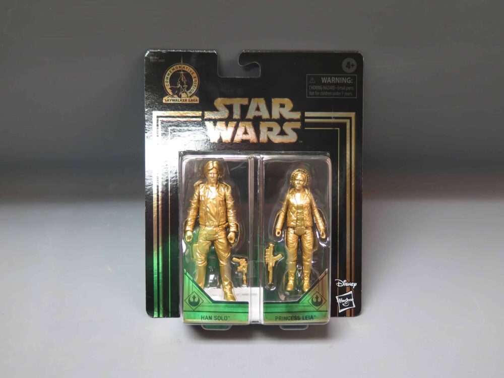 Star Wars Skywalker Saga Commemorative Edition Walmart Exclusive Gold Figure Set.  - Image 3