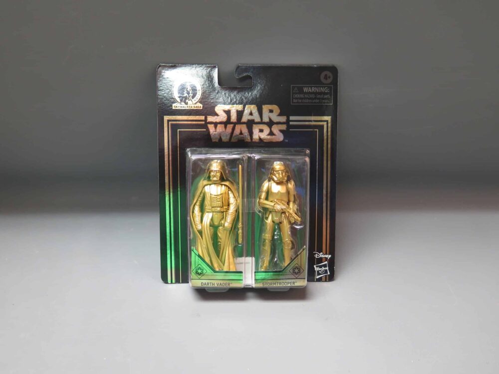 Star Wars Skywalker Saga Commemorative Edition Walmart Exclusive Gold Figure Set.  - Image 5