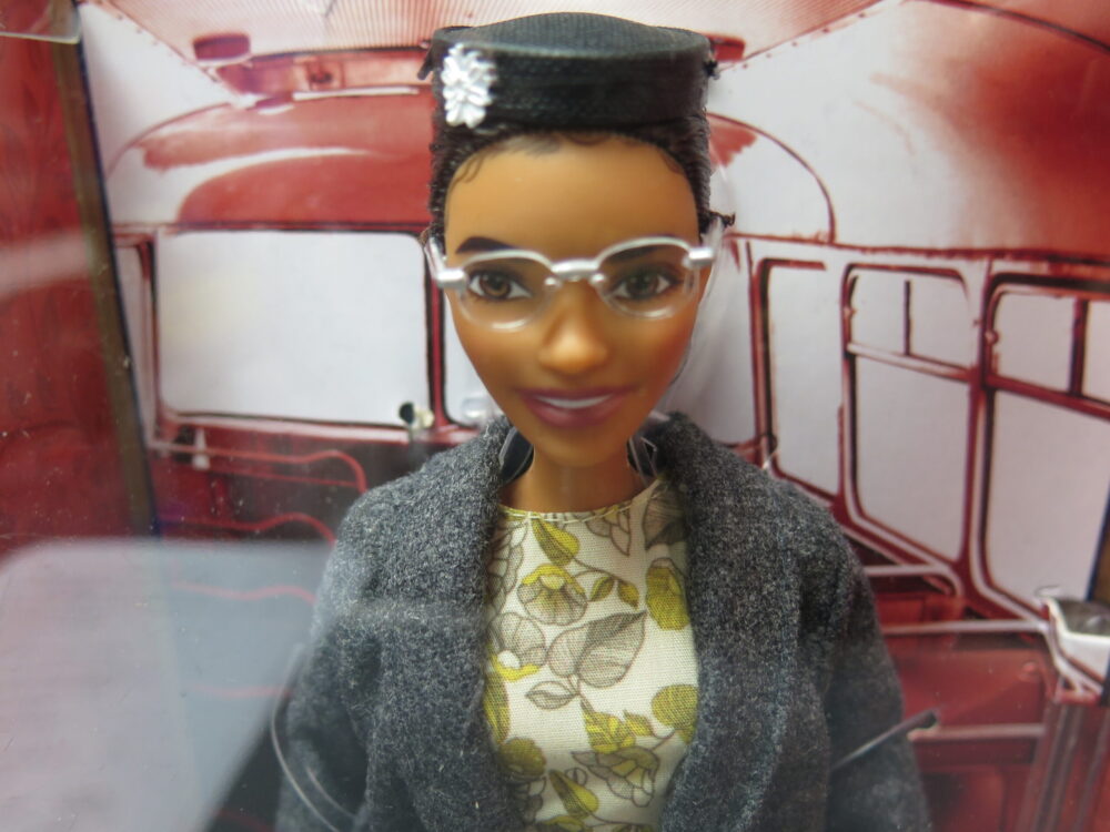 Barbie Inspiring Women Series Rosa Parks Civil Rights Activist Doll NIB - Image 5