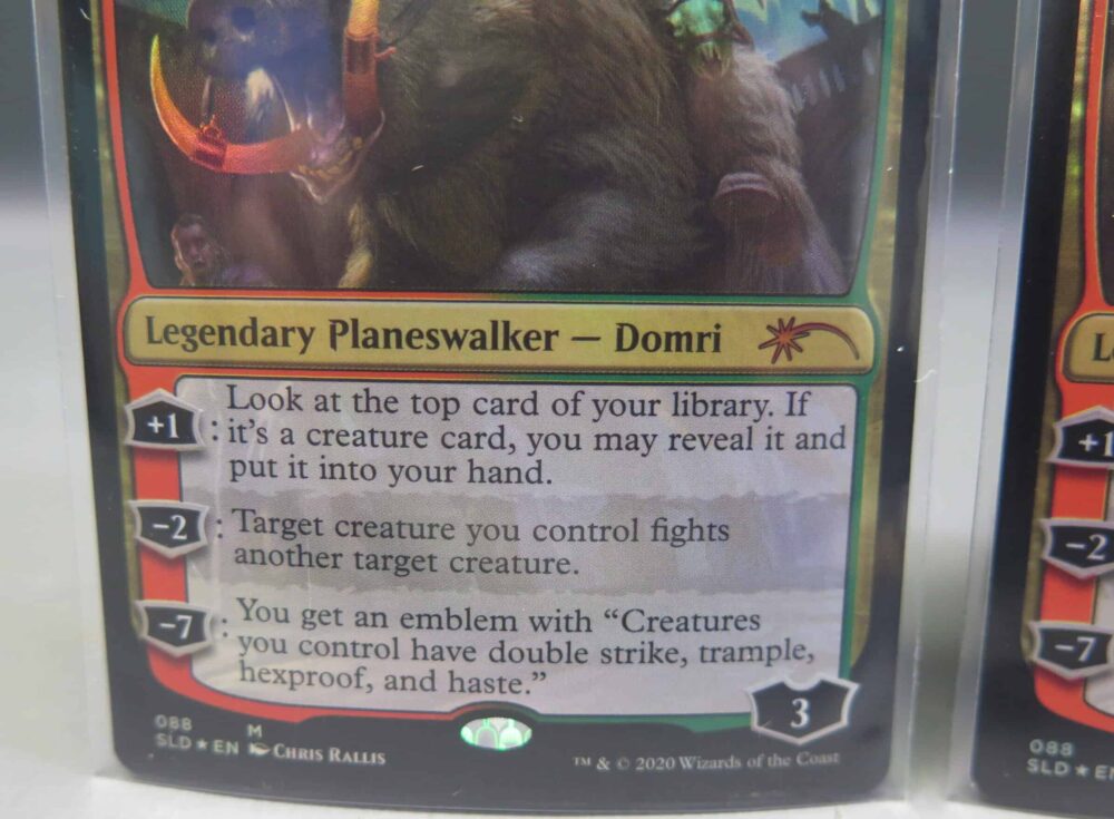 MTG Secret Lair Drop Series Foil Domri Rade Cards NM-MT. - Image 3